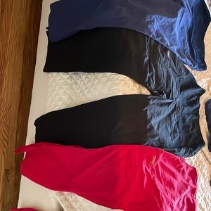 3 pairs of maternity scrubs size small